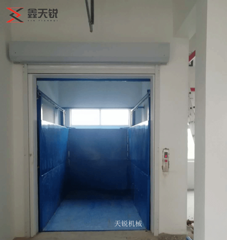 安顺上货专用导轨式升降货梯