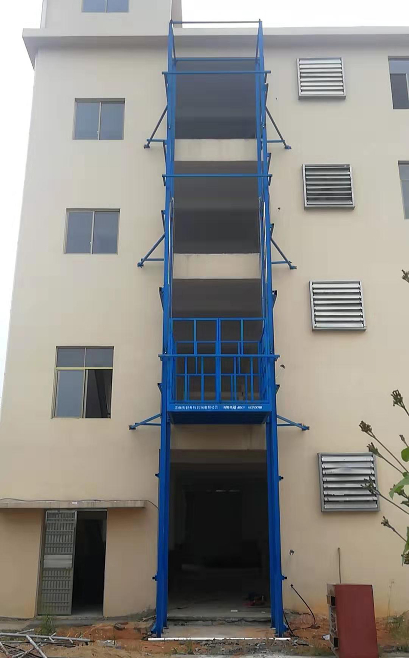 安顺室外导轨式升降平台